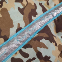 Thick Quilt Jumper Saddle Pad *gc, clean, puckers, faded, mnr film, holes, hair, stains, rubs