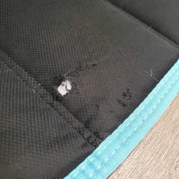 Thick Quilt Jumper Saddle Pad *gc, clean, puckers, faded, mnr film, holes, hair, stains, rubs
