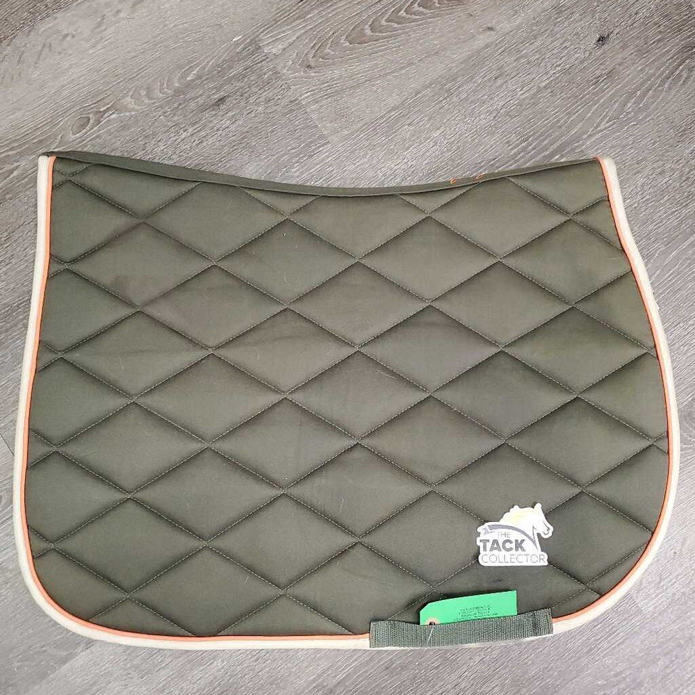 Thick Quilt Jumper Saddle Pad *vgc, dirt, mnr hair, stains, pills, rubs, faded