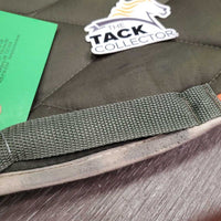 Thick Quilt Jumper Saddle Pad *vgc, dirt, mnr hair, stains, pills, rubs, faded