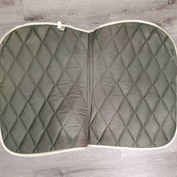 Thick Quilt Jumper Saddle Pad *vgc, dirt, mnr hair, stains, pills, rubs, faded