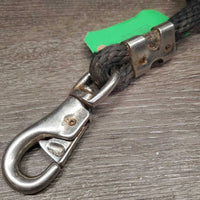 Nylon Lead Rope *gc/fair, frays, rubs, clean & residue, snags, frays, weak snap
