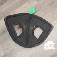 Felt Leahter Poll Guard Head Bumper *vgc, mnr stains & hair, clean
