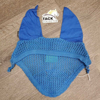 Crochet Fly Veil Ear Bonnet *vgc, clean, mnr stains
