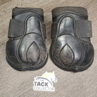 Neoprene Hind Boots, velcro *gc, scratches, dirty, scuffs, scrapes, faded, holey edge
