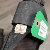 Neoprene Hind Boots, velcro *gc, scratches, dirty, scuffs, scrapes, faded, holey edge

