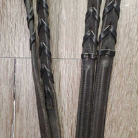 Rsd Bridle, Rsd Braided Reins *vgc, clean & mnr dirt/residue, rubs, scrapes & creases
