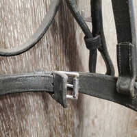 Rsd Bridle, Rsd Braided Reins *vgc, clean & mnr dirt/residue, rubs, scrapes & creases
