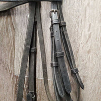 Rsd Bridle, Rsd Braided Reins *vgc, clean & mnr dirt/residue, rubs, scrapes & creases
