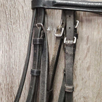 Rsd Bridle, Rsd Braided Reins *vgc, clean & mnr dirt/residue, rubs, scrapes & creases
