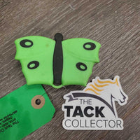 Butterfly Shaped Soft Rubber Curry *xc, bent & broken bristles, dusty
