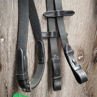 Padded Dressage Bridle, Crank, Flash, Web Reins, Navy Bag, tags *new
