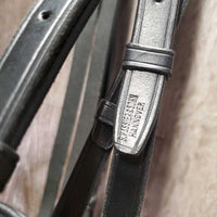 Padded Dressage Bridle, Crank, Flash, Web Reins, Navy Bag, tags *new

