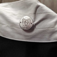 LS Sun Show Shirt, Mesh, magnetic collar *gc, seam puckers, rubs, pills, dingy