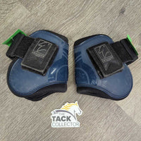 Pr Hind Boots, velcro *fair, clean, faded, scrapes, rubs, v.torn lining
