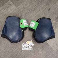 Pr Hind Boots, velcro *fair, clean, faded, scrapes, rubs, v.torn lining
