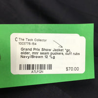 Show Jacket *gc, older, mnr seam puckers, cuff rubs