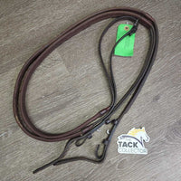 Rsd/FS Rubber Reins *fair, clean, residue, rubber: torn, v.rubbed, threads, holes
