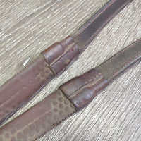 Rsd/FS Rubber Reins *fair, clean, residue, rubber: torn, v.rubbed, threads, holes
