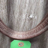 Rsd PaddedFigure 8 Bridle *gc, clean & dirty, stains, rubs, dents, stiff, dry
