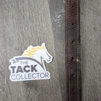 Pr Soft Lined Stirrup Leathers *vgc/gc, mnr dents, edge stitching: rubs/pulls, stains, rubs, scrapes & stretched holes