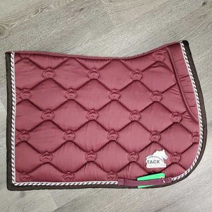 Quilt Jumper Saddle Pad, 2x Piping *vgc, clean, hair, mnr stains, rubs, puckers