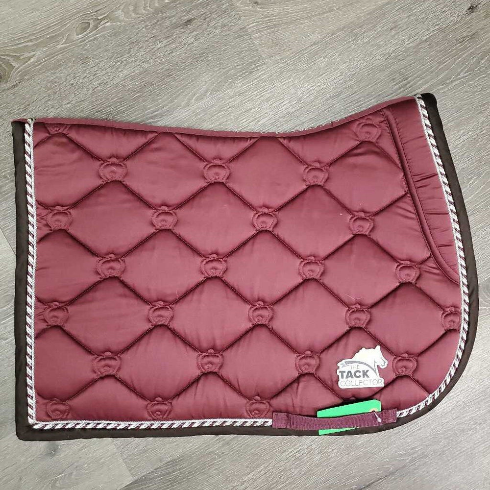 Quilt Jumper Saddle Pad, 2x Piping *vgc, clean, hair, mnr stains, rubs, puckers