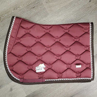 Quilt Jumper Saddle Pad, 2x Piping *vgc, clean, hair, mnr stains, rubs, puckers
