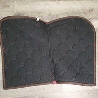 Quilt Jumper Saddle Pad, 2x Piping *vgc, clean, hair, mnr stains, rubs, puckers
