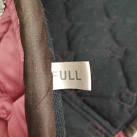 Quilt Jumper Saddle Pad, 2x Piping *vgc, clean, hair, mnr stains, rubs, puckers
