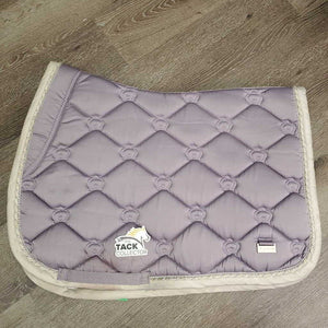Quilt Jumper Saddle Pad, 2x Piping *gc, clean, stains, mnr hair, puckers, rubs, snags, threads