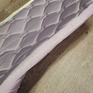 Quilt Jumper Saddle Pad, 2x Piping *gc, clean, stains, mnr hair, puckers, rubs, snags, threads