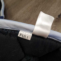 Quilt Jumper Saddle Pad, 2x Piping *vgc/gc, clean, hair, mnr rubs, undone stitch, stains, threads, puckers
