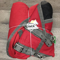 Med Winter Blanket, detach neck, 2 legs *gc, clean, v.mnr wpf, mnr residue, hair, tears, rubs, pills, repairs, stains, faded