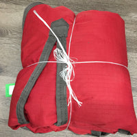 Med Winter Blanket, detach neck, 2 legs *gc, clean, v.mnr wpf, mnr residue, hair, tears, rubs, pills, repairs, stains, faded