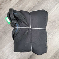 Insulated Rain Sheet, 2 legs *vgc, 0 wpf, clean, mnr hair, dirt, rubs, faded