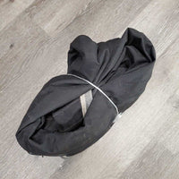 Hi Neck Rain Sheet, 2 legs *gc, 0 wpf, dirt, film, rubs, snags, frays, repairs, mnr stains
