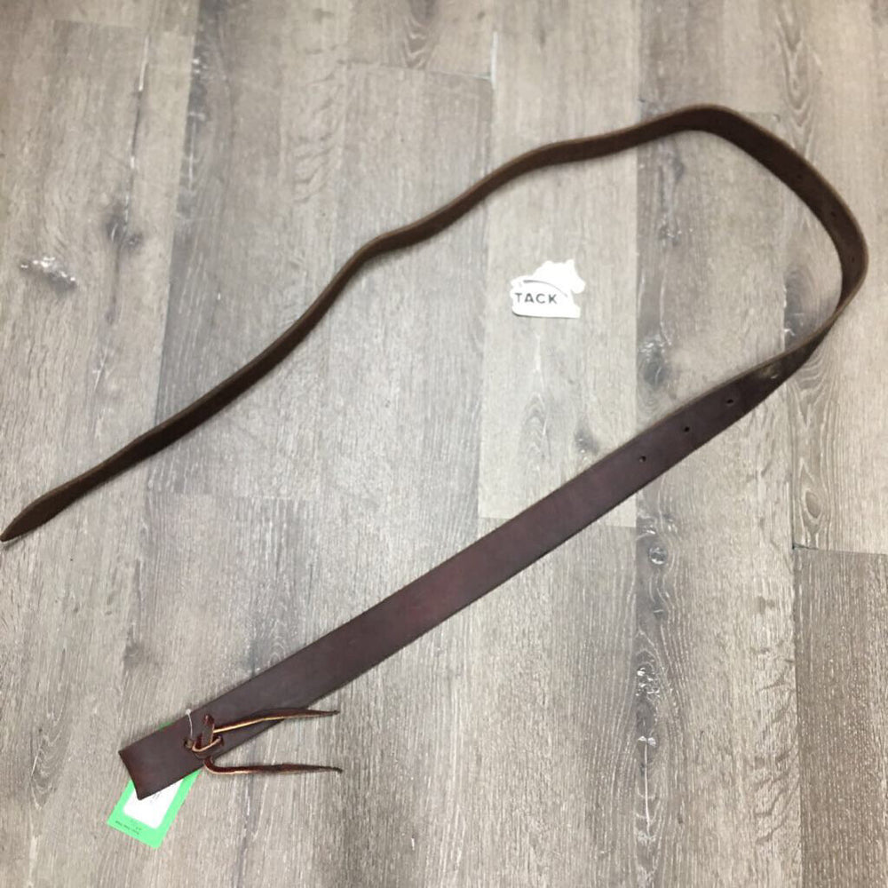 Soft Harness Leather Latigo, Laces *vgc, mnr dirt, rubs & creases