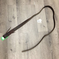 Soft Harness Leather Latigo, Laces *vgc, mnr dirt, rubs & creases
