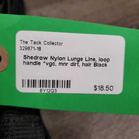 Nylon Lunge Line, loop handle *vgc, mnr dirt, hair
