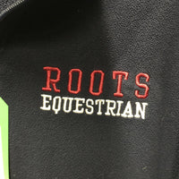 Fleece Sweater, 1/4 Zip Up *gc, mnr hair, clumpy & rubs, older
