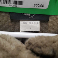 Hvy Fleece Jacket, Buttons *vgc, v.mnr rubs & clumpy
