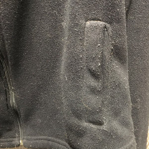 Fleece Sweater - Jacket, Zipepr *gc, v.pilly, hair, clumpy, rubs
