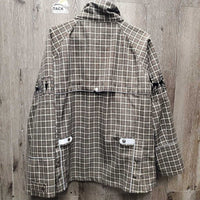 Light Riding Coat - Jacket *gc, mnr dirt, clumpy & hair, older
