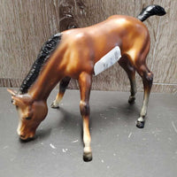 "Grazing Foal" *vgc, mnr rubs & scratches, vintage
