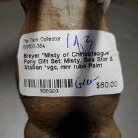 "Misty of Chincoteague" Pony Gift Set: Misty, Sea Star & Stallion *vgc, mnr rubs
