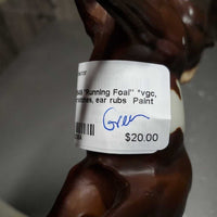 #849 "Running Foal" *vgc, dusty, scratches, ear rubs