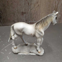 ?ceramic Horse Statue *gc, scuffs, scratches, repaired tail
