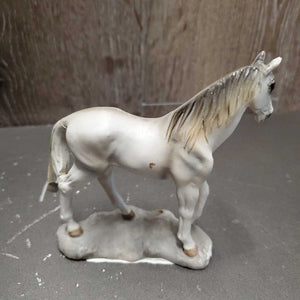 ?ceramic Horse Statue *gc, scuffs, scratches, repaired tail