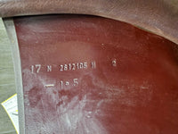 17" MW 5.25" Vega Close Contact, 2 Billet Guards, Black Vega 1/2 Cover, Wool/Felt Panels, Med Front & Back Blocks, Flaps: 13.25"l x 13"W Serial #: 17 N 2612105 M 2 -1.5
